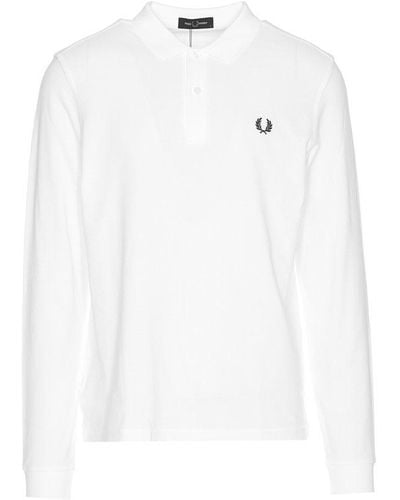 Fred Perry Polo T-Shirt - White