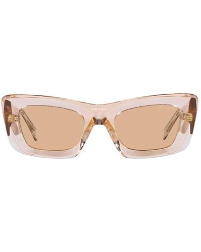 Prada Cat-eye Frame Sunglasses - Pink