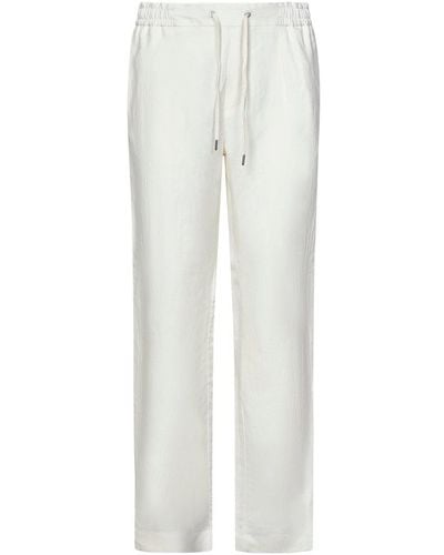 Ralph Lauren Straight-leg Drawstring Trousers - White