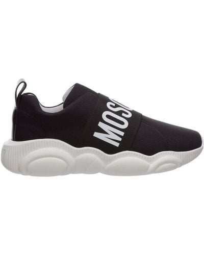 Moschino Teddy Sole Sneakers - Black