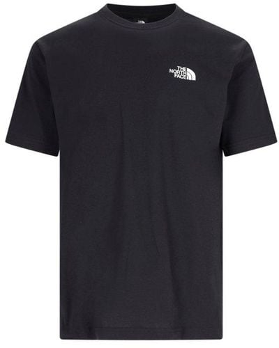 The North Face Crewneck Short-sleeved T-shirt - Black