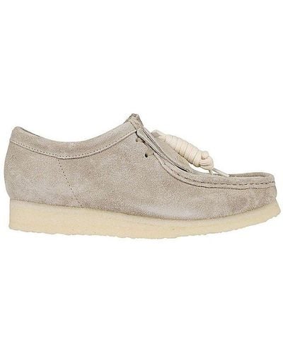 Clarks Wallabees Lace-up Sneakers - Gray