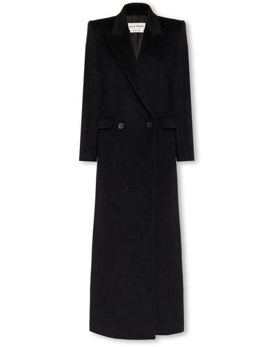 Alexander McQueen Cashmere Coat - Black