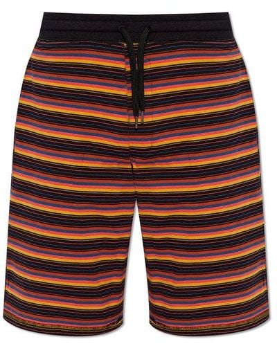 Paul Smith Cotton Shorts, - Red