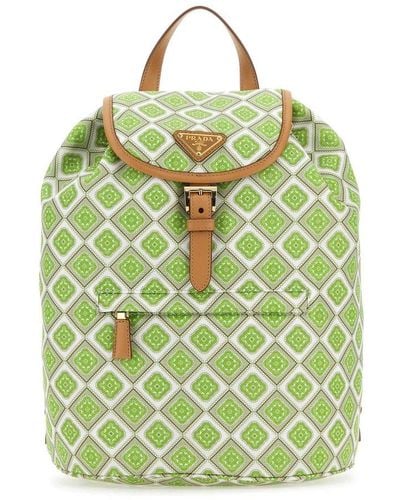 Prada Backpacks - Green