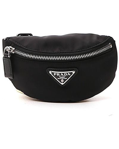 Prada Black Nylon Fanny Pack Waist Belt Bag Pouch Bum Crossbody MSRP $1290