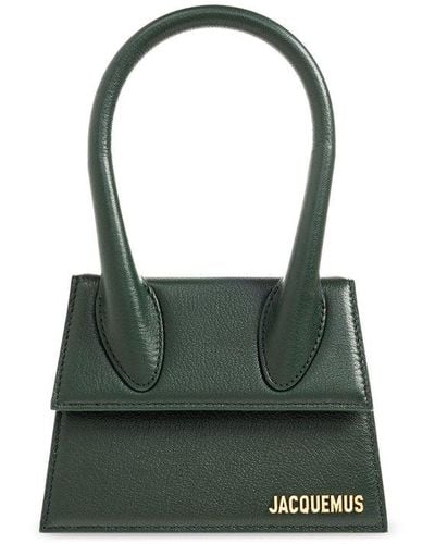 Jacquemus Le Chiquito Moyen Signature Handbag - Green