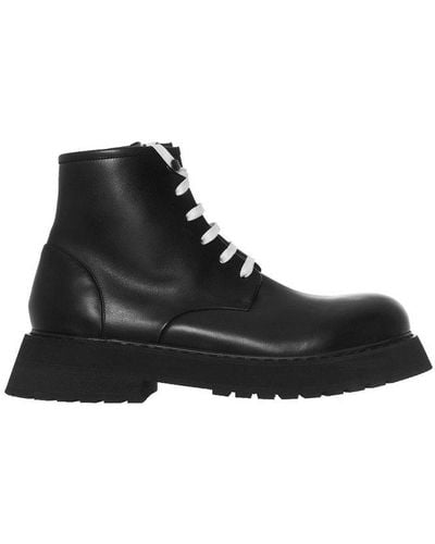 Marsèll Micarro Lace-up Boots - Black