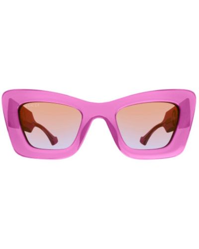 Gucci Cat-eye Sunglasses - Pink