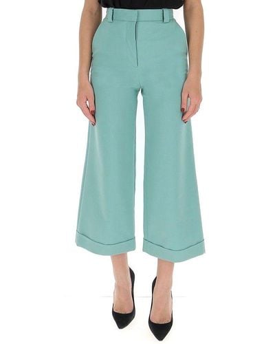 See By Chloé Flared Cropped Pants - Green