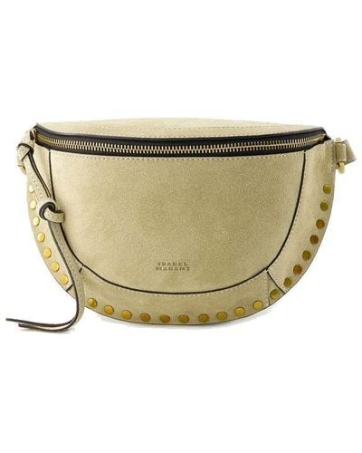 Isabel Marant Skano Zipped Belt Bag - Natural