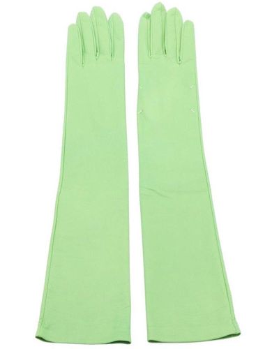Maison Margiela Long Gloves - Green