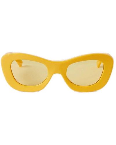 Ambush Felis Cat-eye Frame Sunglasses - Yellow