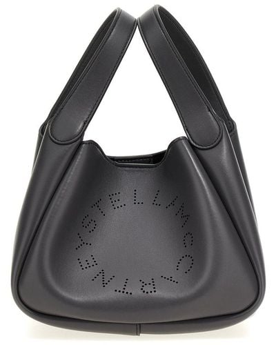 Stella McCartney Logo Hand Bags - Black