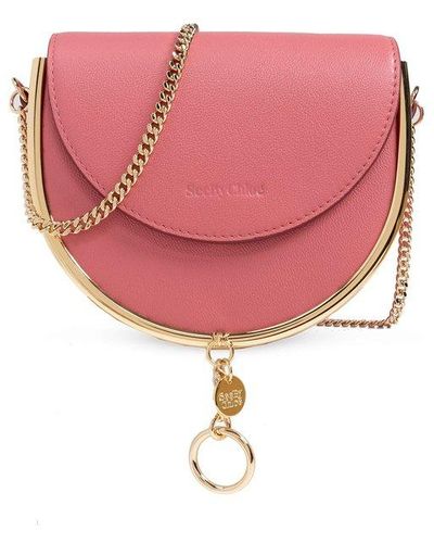 See By Chloé 'mara Evening' Shoulder Bag, - Pink