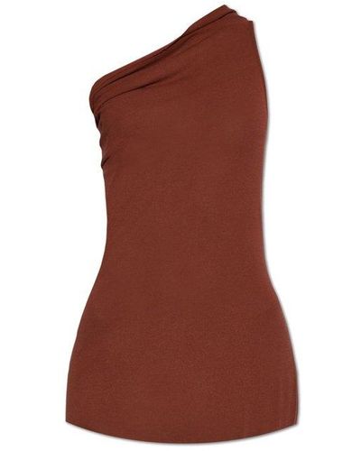 Rick Owens 'athena T' Top, - Red