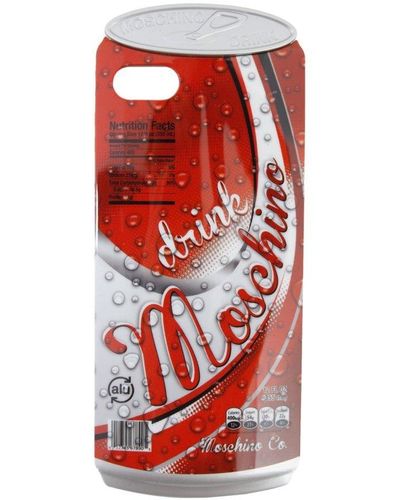 Moschino 'drink ' Iphone 5 Cover - Red