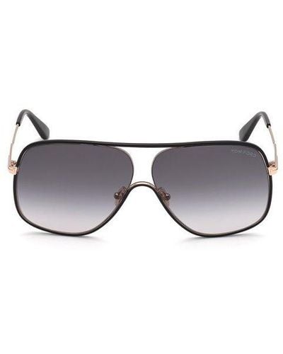 Tom Ford Pilot-frame Sunglasses - Metallic