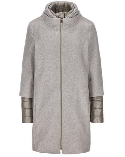 Herno Coats - Grey