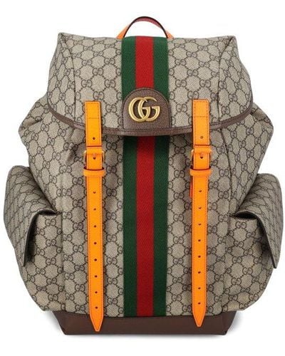 Gucci Ophida GG Medium Backpack - Multicolor