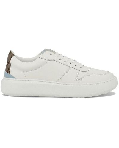 Herno H Monogram Lace-up Trainers - White