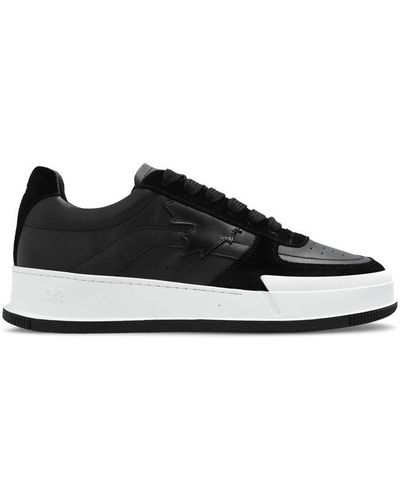 DSquared² Canadian Lace-up Sneakers - Black