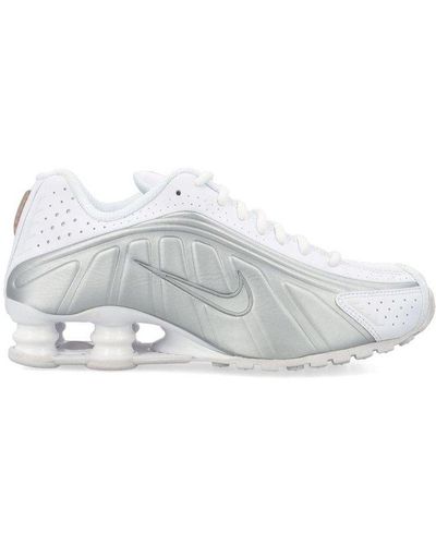 Nike Shox R4 Lace-up Trainers - White