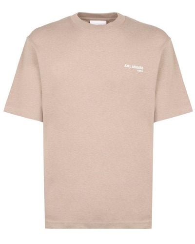 Axel Arigato Legacy Logo Printed T-shirt - Pink