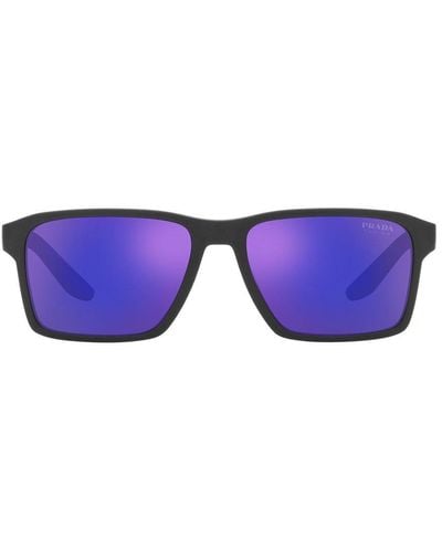 Prada Square Frame Sunglasses - Purple