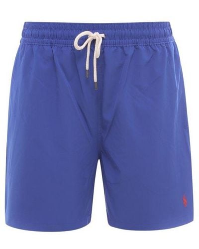 Polo Ralph Lauren Drawstring Swim Shorts - Blue