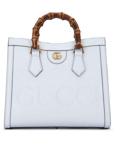 Gucci Diana Small Top Handle Bag - Blue