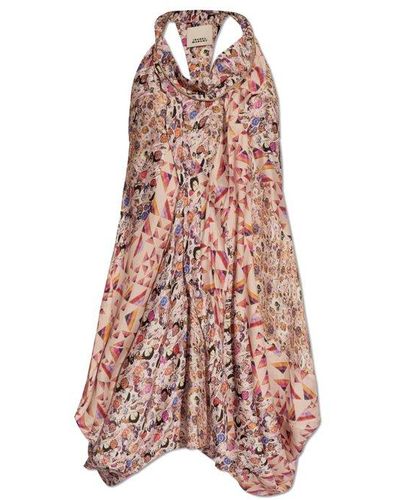 Isabel Marant 'Lisandre' Patterned Sleeveless Dress - Multicolor