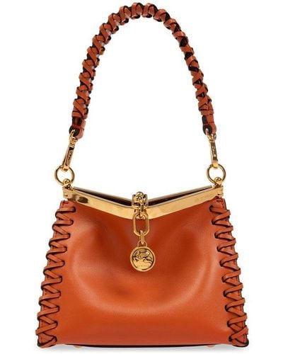 Etro 'vala Mini' Shoulder Bag, - Orange