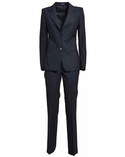 Tagliatore Single-breasted Two-piece Suit Set - Blue