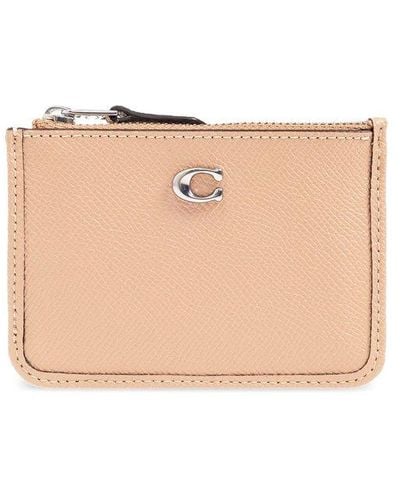 Coach X Peanuts Mini Skinny Id Case Small Wallet With Woodstock PrintC4594  Brown Size One Size - $63 (36% Off Retail) - From Emily