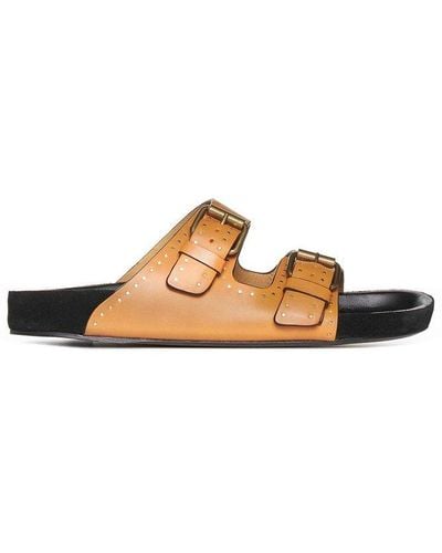 Isabel Marant Double-buckle Sandals - Brown