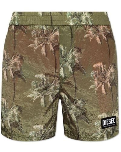 DIESEL ‘Bmbx-Rio’ Swim Shorts, ' - Green