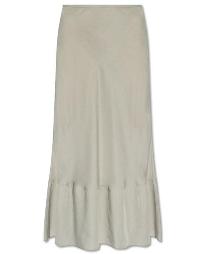 Lemaire Long Skirt, - White