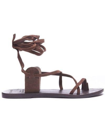 Manebí Open-toe Ankle Strap Sandals - Brown