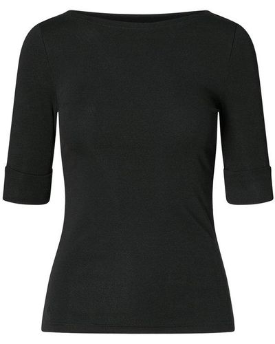 Polo Ralph Lauren Wide-neck T-shirt - Black