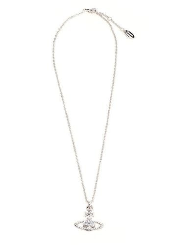 Vivienne Westwood Orb Pendant Necklace - White