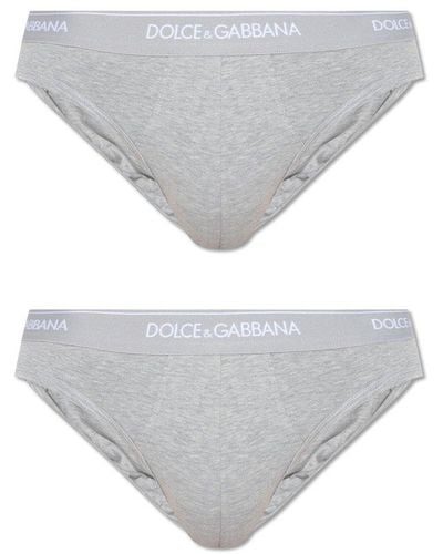 Dolce & Gabbana Briefs 2-pack - Grey