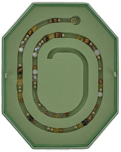 Swarovski Somnia Bead Detailed Necklace - Green