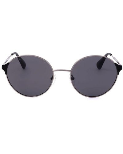 MAX&Co. Oval Frame Sunglasses - Black