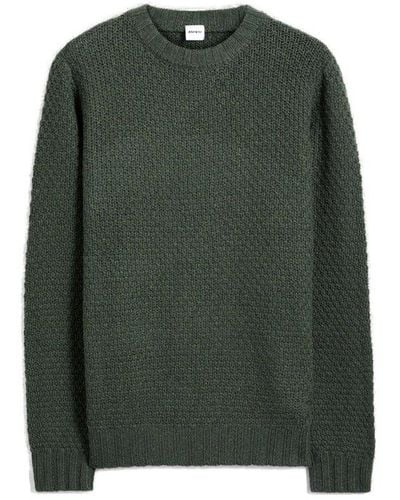 Aspesi Crewneck Knitted Sweater - Green