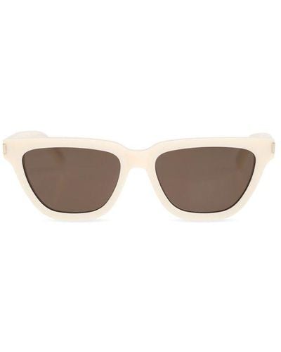 Saint Laurent Cat-eye Sunglasses - White