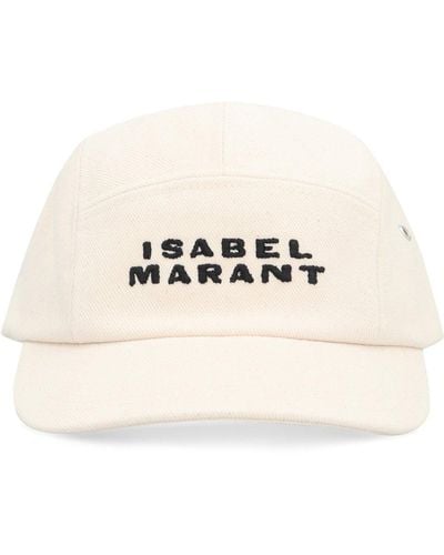 Isabel Marant Logo Embroidered Baseball Cap - Black