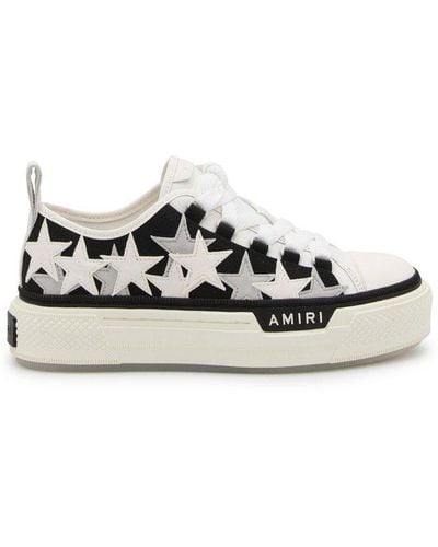 Amiri Stars Low-top Court Trainers - White