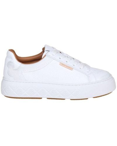 Tory Burch Ladybug Lace-up Trainers - White