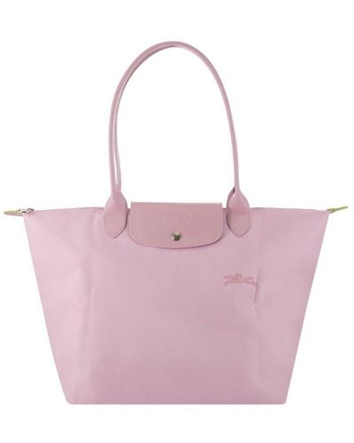Longchamp Le Pliage Green - Shoulder Bag L - Pink